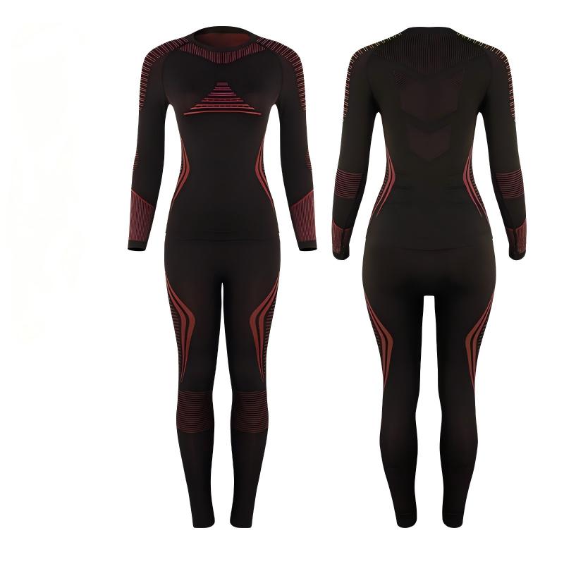 Body Mapping Nahtloses Ski-Baselayer-Set Body Mapping Nahtloses Ski-Baselayer-Set
