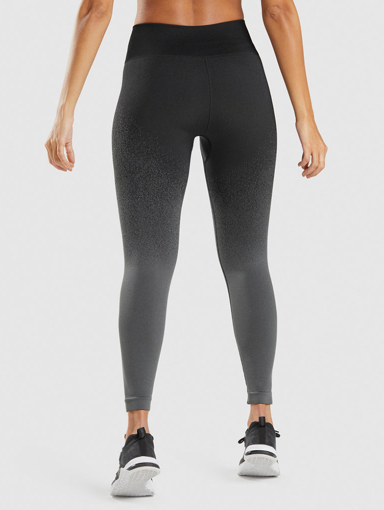 Jacquard-gewebte Sport-Leggings